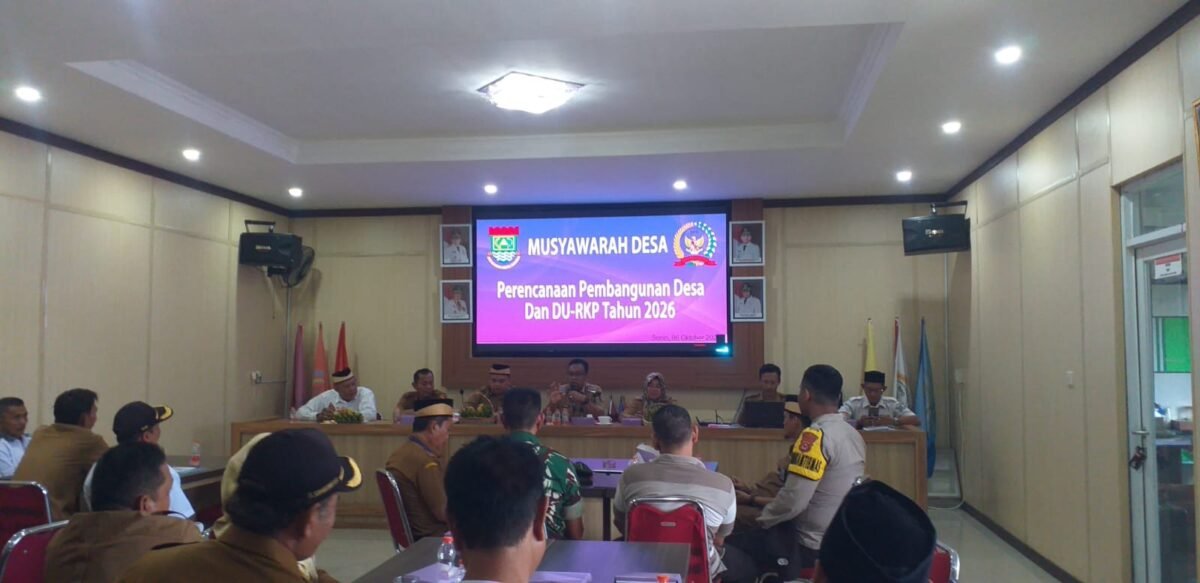 Kegiatan Musrembangdes Lembang Sari dalam rangka Perencanaan Pembangunan Desa dan DU-RKP 2026 (foto/Ast) 