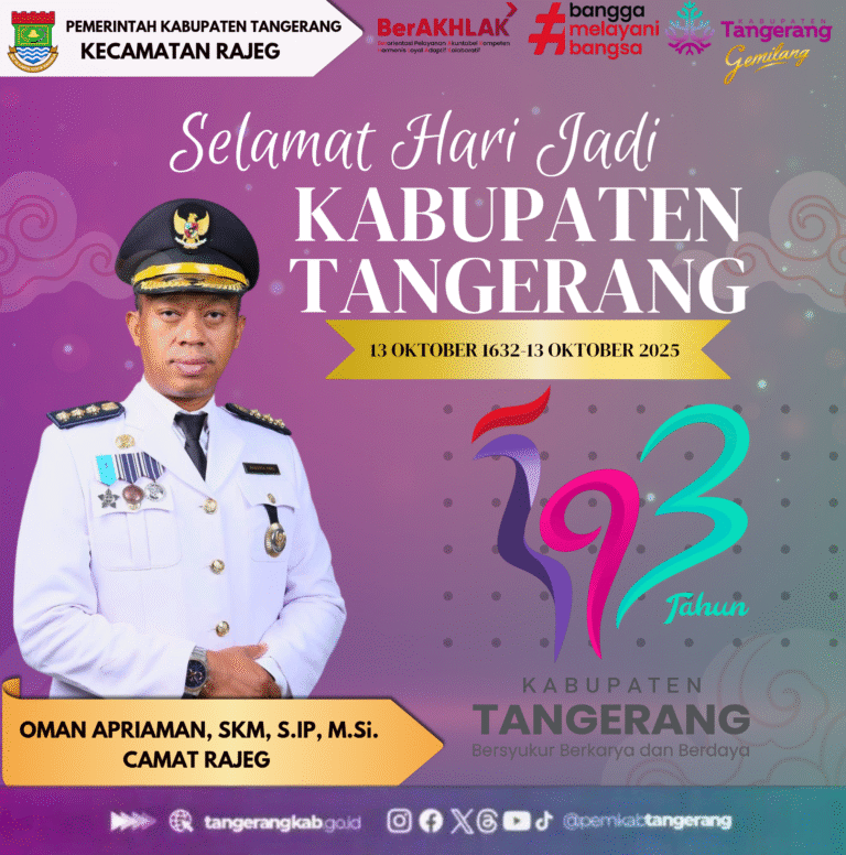 Kecamatan Rajeg mengucapkan selamat HUT Kabupaten Tangerang Ke-393_20251012_094537_0000