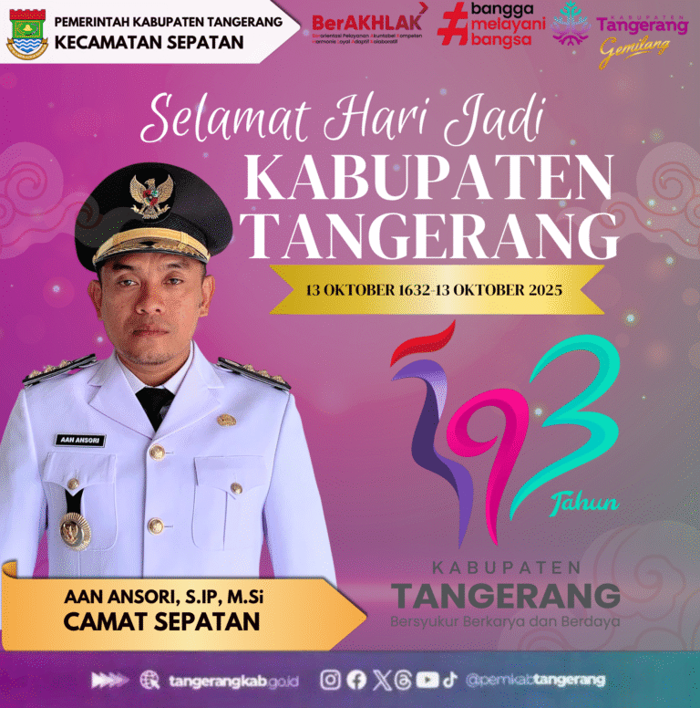 Kecamatan Sepatan mengucapkan selamat HUT Kabupaten Tangerang Ke-393_20251011_140726_0000