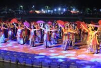Penampilan Tarian Tradisional Di Pembukaan Cisadane Digital Festival, Kota Tangerang, Provinsi Banten (Foto/Hms) 