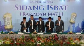 Sidang Isbat 1 Ramadan 1447 Hijriah tahun 2026 (foto/hms) 