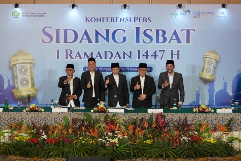 Sidang Isbat 1 Ramadan 1447 Hijriah tahun 2026 (foto/hms) 