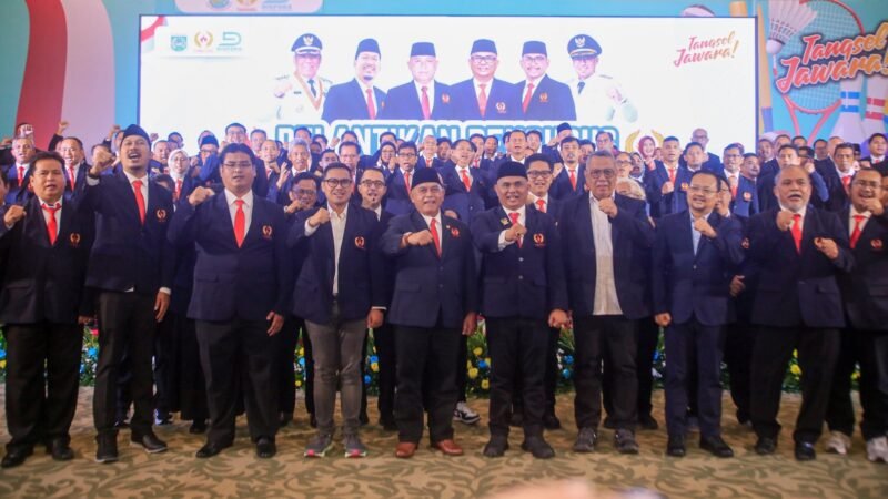 Pengurus KONI Kota Tangerang Selatan 2025-2029 (foto/hms) 