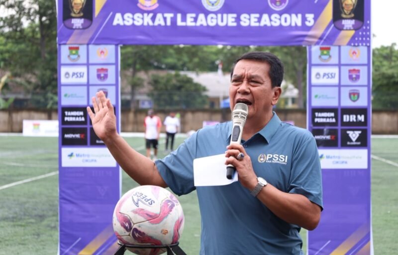 Bupati Tangerang Tutup ASSKAT League Season 3 Stadion Mini FU 15 (foto/hms) 