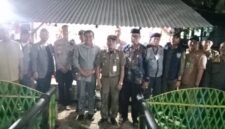 Desa Kayu Bongkok perwakikan kecamatan sepatan dalam Penilaian Pos linmas dan Siskamling (foto/jml)