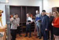 Kunjungan kehormatan dari Delegasi Keamanan Prancis dalam acara “Audiensi dan Dialog Strategis” yang berlangsung di Aula Samapta Reksabaya Adipradana, Korsabhara Baharkam Polri, Selasa (3/2/2026) (foto/Bidhumas) 