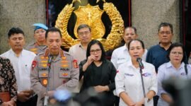 Audiensi KSBSI, Kapolri Tegaskan Sinergitas untuk Perjuangkan Hak Buruh (foto/hms) 