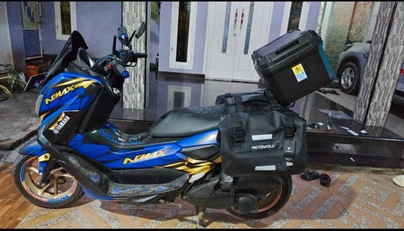 Motor NMAX Milik Warga Pabuaran Leutik yang di curi (foto/istimewa) 