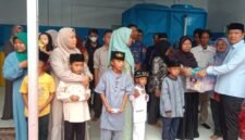 HUT Partai Gerindra Ke 18 Tahun Berikan Santunan Kepada 100 Anak Yatim 