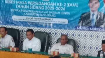 Anggota DPRD Kabupaten Tangerang H. Ma’mun Murod Gelar Reses Masa Sidang II 2025–2026