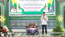 Peringatan Isra Mi'raj Nabi Besar Muhammad SAW 1447 Hijriah Kecamatan Sepatan Kabupaten Tangerang (foto/jml) 