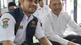 Ketua Forum Komunikasi Kecamatan Sehat di Peringatan Isra Mi'raj Nabi Besar Muhammad SAW 1447 Hijriah Kecamatan Sepatan (foto/jml) 