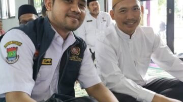 Ketua Forum Komunikasi Kecamatan Sehat di Peringatan Isra Mi'raj Nabi Besar Muhammad SAW 1447 Hijriah Kecamatan Sepatan (foto/jml) 