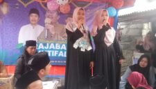 Kegiatan peringatan Isra Mi'raj Nabi Besar Muhammad SAW Majlis Ta'lim Nurul Huda Kampung Pondok Dadap Desa Kedaung Barat (foto/nano) 