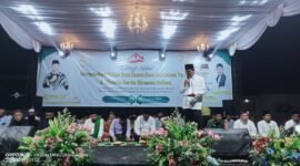 Kegiatan Pengembang Perumahan Haji Monong Sejahtera (HMS) Properti Menyambut Bulan Suci Ramadhan 1446 Hijriyah (foto/slh) 