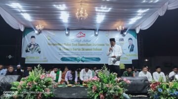 Kegiatan Pengembang Perumahan Haji Monong Sejahtera (HMS) Properti Menyambut Bulan Suci Ramadhan 1446 Hijriyah (foto/slh) 