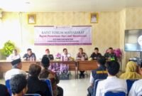 Suasana pertemuan Camat Sepatan Dengan Tokoh Masyarakat Bahas Penetapan Hari Jadi Kecamatan Sepatan (foto/jml) 