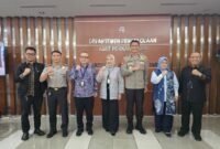 Dirpamobvit Korsabhara Baharkam Polri Pimpin Diskusi Strategis Pengamanan di Bank Indonesia (foto/Bidhumas) 