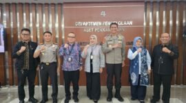 Dirpamobvit Korsabhara Baharkam Polri Pimpin Diskusi Strategis Pengamanan di Bank Indonesia (foto/Bidhumas) 