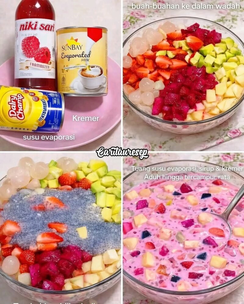 Sop Buah Creamy Sultan Buat Buka Puasa 