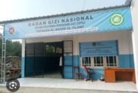 MBG Yayasan Al Rahim Al Islami Gunung Kaler (foto/heri) 