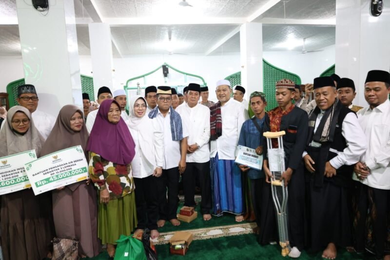 Kegiatan Safari Ramadhan Provinsi Banten 1447 Hijriah di Masjid Jami’ Awwabin, Kecamatan Sepatan, Kabupaten Tangerang Provinsi Banten (foto/jml) 