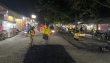 Proses Perbaikan Jalan di Wilayah Kabupaten Tangerang (foto/hin)