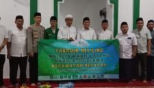 Suasana Tarling Pemerintah Kecamatan Sepatan di Musolah Al Baniah Desa Kayu Bongkok (foto/jml) 