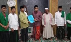 Kecamatan Sepatan dan NU Serta GP Ansor mengadakan Tarawih Keliling di Masjid Jami Nurul Iklas Desa Sarakan