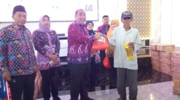 Pemerintah Kecamatan Sepatan Bersama Bupati Tangerang Gelar Bazaar, Sembako Murah untuk Masyarakat
