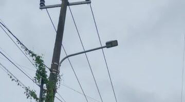 Kondisi penerangan jalan umum (PJU) yang tidak berfungsi alias Mati (foto/istimewa) 