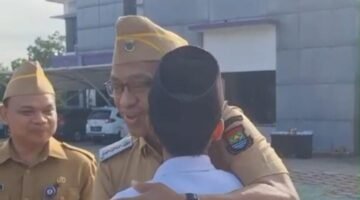 Camat Rajeg Oman Apriaman Halal Bihalal Merangkul Memaafkan