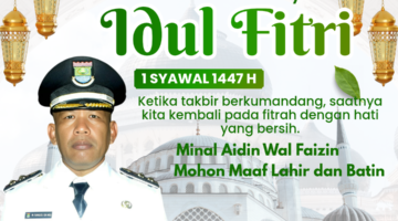 Kelurahan Pakuhaji Mengucapkan Selamat Hari Raya Idul Fitri