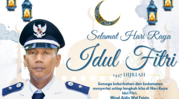 Desa Kampung Melayu Barat Mengucapkan Selamat Hari Raya Idul Fitri 1447 H