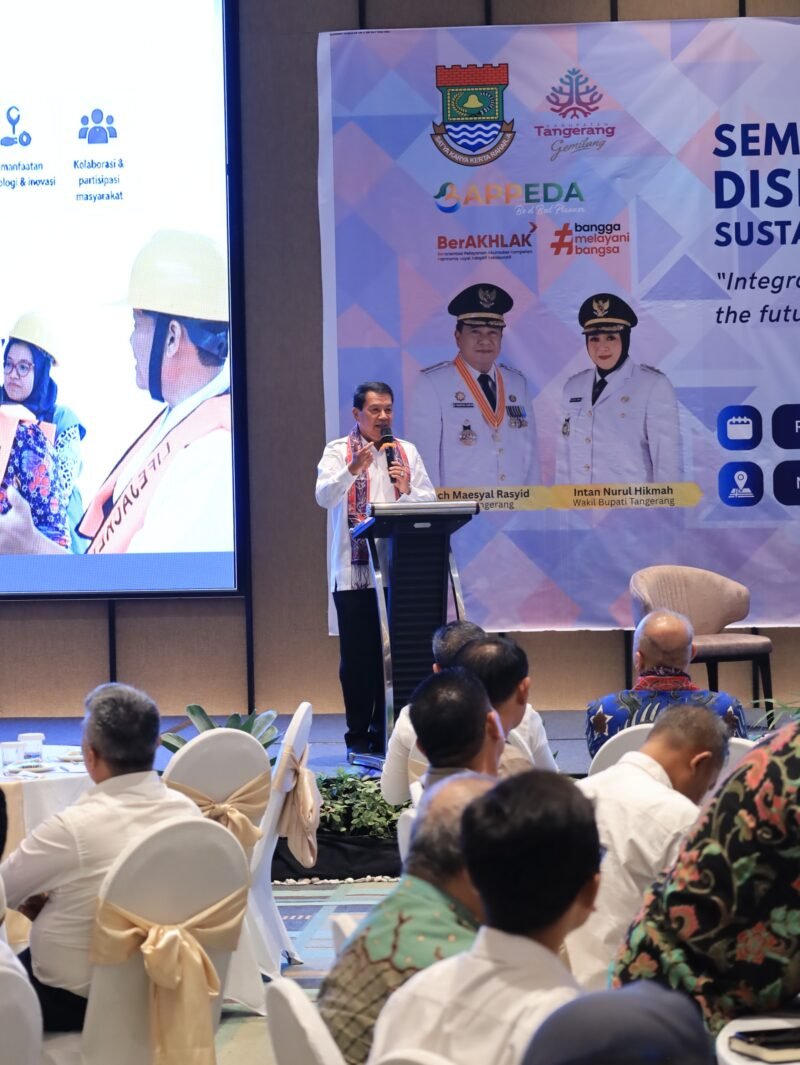 rangkaian Sustainable Aglo-City Summit 2026 di Hotel Novotel, BSD City, Rabu (29/4/2024).