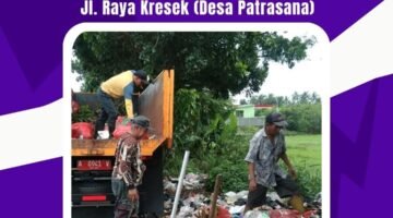Camat Kresek Turun Tangan Atasi Tumpukan Sampah di Jl. Raya Kresek