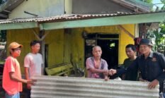 Gerak Cepat! PAC Squad Nusantara Balaraja Bedah Rumah Warga Yang Terkena Puting Beliung