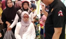 Meriahkan HUT Kecamatan Mekar Baru ke-19 PAC Squad Nusantara gelar Baksos Terpadu  