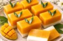 Kue Puding Lapis Mangga Santan