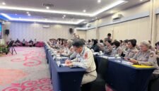 Rapat Kerja Teknis (Rakernis) Setum Polri dengan mengusung tema “Optimalisasi Fungsi Kesekretariatan Polri.”