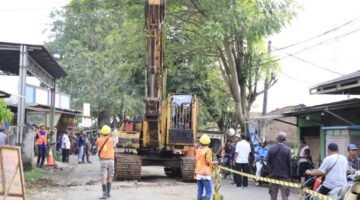 Pembangunan dan Perbaikan Infrastruktur Jalan di wilayah Pakuhaji dan Sepatan dimulai 