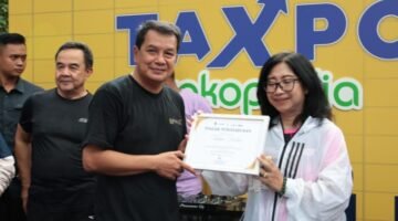 Bupati Tangerang Moch. Maesyal Rasyid saat menghadiri kegiatan Tangerang Tax Expo 2026