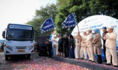Program Tarif Rp1, Rute Bus DAMRI Serang-Badui Resmi Dibuka