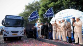 Peluncuran program Pembayaran digital QRIS Tap transportasi kawasan wisata Baduy 