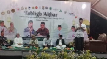 Rangkaian Memperingati HUT Kecamatan Mauk ke 156  gelar Tabliq Akbar 