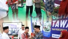 Bupati Tangerang saat Launching GEMAPATAS TAWAF