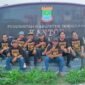 Foto bersama jajaran Ikatan Jurnalis Sepatan untuk Bersatu Bersama Mendukung Pembangunan Wilayah 