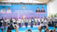 Puncak Hari Buruh Internasional (May Day) 2026 di kawasan Pusat Pemerintahan Kabupaten (Puspemkab) Tangerang, Minggu (10/5/2026) (foto/Adv)