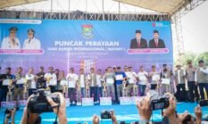 Acara May Day 2026, Disnker Kabupaten Tangerang Gelar Bakti Sosial 