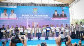 Puncak Hari Buruh Internasional (May Day) 2026 di kawasan Pusat Pemerintahan Kabupaten (Puspemkab) Tangerang, Minggu (10/5/2026) (foto/Adv) 